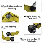 Front Upper Control Arms 2pcs 2-4 Lift For F150 4x4 2004-2022