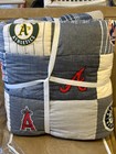 Pottery Barn Teen Mlb Baseball Team Logo Patches F Queen Quilt New Current Style
