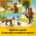 Lego Creator 3 In 1 Forest Animals Red Fox Toys - Building For Kids    