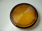 Vintage Mcdonald s Amber Spiral Bottom Restaurant Ashtray Used