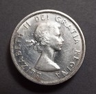 1958 Silver  1 Dollar  Canada  Km  55  Totem  0 800 Fine  Au  Cleaned