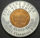 1959-d Encased Lincoln Cent Lucky Penny  for Rare Coins Go To Ben s  Chicago Il