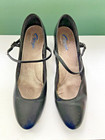 Capezio Dance Black Leather Character Shoes  Women s Size 8 5 M