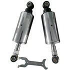 Rear Suspension Shocks Set Adjustable For Harley Softail Models 1989-1999 Silver