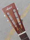 Aiersi Matte Red Rust Tricone Resonator Guitar With Hard Case