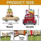 Personalized Acrylic Baby s First Christmas 2d Flat Ornament  New