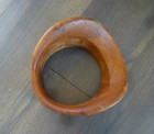 Antique Wood Hat Block Mold Shape Millinery Form 22 F 1819