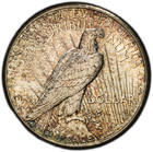 1926-s Pcgs Ms62 Peace Dollar   Attractive Colorful Toning   Fabulous Eye Appeal