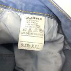 Women Skinny Ripped Denim Jeans Xxl Stretch Distressed Destroyed Blue Pants New