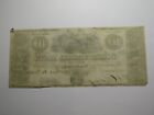  10 1840 Millington Maryland Md Obsolete Currency Bank Note Bill Commercial Bank