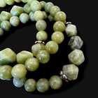 Genuine Irish Connemara Marble Beaded Stretch Bracelets - Set Of 3 With Tag New