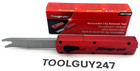 Snap On Tools Usa  Red Retractable Auto Trim Clip  Removal Tool Pbft50r New