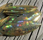 Bionic Bucktail  5 5 Willow Leaf Spinner Blades- Gold Lot Of 20 A4