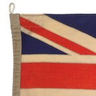 Vintage Wool Hand-painted Flag Australia Banner Old Cloth Union Jack Textile Art