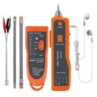 Wire Tester Rj45 Rj11 Cable Tracker Ethernet Lan Network Cat5 Cat6 With Earphone