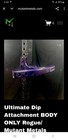 Ultimate Dip Attachment Body Only Rogue  Mutant Metals Hybrid