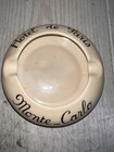 Vintage Monte-carlo Hotel De Paris Ashtray Dish  Made In Switzerland French Mcm