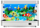 Artificial Fish Tank Mini Aquarium Decorative Lamp Ocean In Motion Night Light