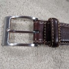 Kirkland Signature Italian Grain Leather Brown Belt Men s Size 40  42 Dress Belt