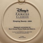 Sleeping Beauty Prince  Animals  Disney 1959 Animated Classic 3d Collector Plate