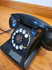 Bell System Western Electric M F1 Rotary Phone Vintage Bakelite 1940 s Heavy