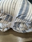 Pottery Barn Teen Sunwashed Stripe Quilt Twin Blue