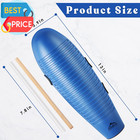 Guiro Instrument 3 9 x13  Fish Shaped Latin Percussion Instrument With 2 Scraper