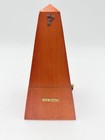 Seth Thomas Metronome De Maezel Wood Case Piano Clock Timer Pendulum Wind Up