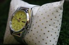 Watch Along With Yellow Dial