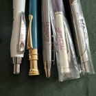 B22 Vintage Pharmaceutical Drug Rep Pens Lot Of 5 Metal