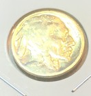 1913-1938 24k Get  1  Gold Plate Rare Old Us No-date Buffalo Nickel Coin