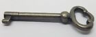 Antique Brass Key For 1810 6536 Lock Skeleton Vintage Old Door Cabinet Desk Roll