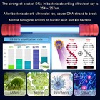 Fish Tank Germicidal Uv Light Pond Aquarium Submersible Clean Lamp With Timing