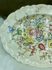 Vintage Crown Ducal Wilmslow Brown Floral Serving Platter