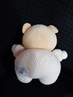 Vintage Eden Chubby Teddy Bear Pink Thermal Waffle Weave Baby Lovey Plush Toy 8 