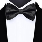 Bow Ties For Men Pre-tied Adjustable Paisley Bowties For Wedding Business Party