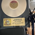 Jimi Hendrix Are You Experienced Gold Record 12  Commemorative Plaque Rock   Pop