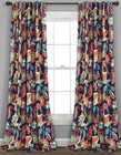 Half Moon Room Darkening Insulated Window Curtains 52      x84    Each  two Panels New