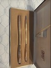 Vintage Cross Rose Gold 1 20 14k Gold Filled Pen   Pencil Set In Box