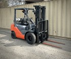 2018 Toyota 8fgu25 Dual Fuel 5000 Lbs Pneumatic Forklift
