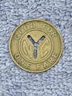 Vtg New York City Transit Authority Token Subway Bus Old Nyc Good For One Fare
