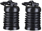 2 Pack Detox Foot Bath Arrays Round Stainless Steel Aqua Ionic Cleanse Array