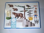 Playmobil 3830   Bears And Ranger   New In Sealed Box  Rare  read Description 