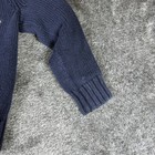 Polo Ralph Lauren Toddler Boys Navy Blue Knit Zip Hoodie Crest Size 2t