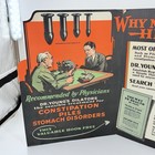 Antique Dr  Young s Rectal Dilators Store Display Advertising Quack Medicine