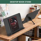 Sheet Music Stand - Full Metal With Carrying Bag Phone Holder Sheet Music Fol   
