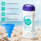    bisenkud 2 Pack Refillable Bottle For Swiffer   Power Mop    White