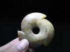 Ancient Hongshan Culture Old Jade Stone Xuan Ji Yubi Pei Necklace Amulet Pendant