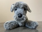 Avanti Applause Plush Schnauzer Dog 1986 Vintage Stuffed Animal 1052 Clean Soft