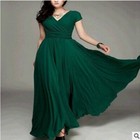 Cocktail Long Gown Women Evening Formal Party Wedding Bridesmaid Maxi Dress Prom